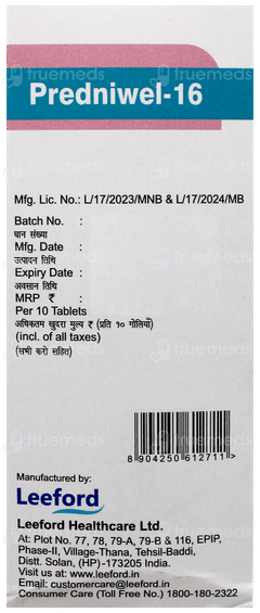 Predniwel 16 Tablet 10